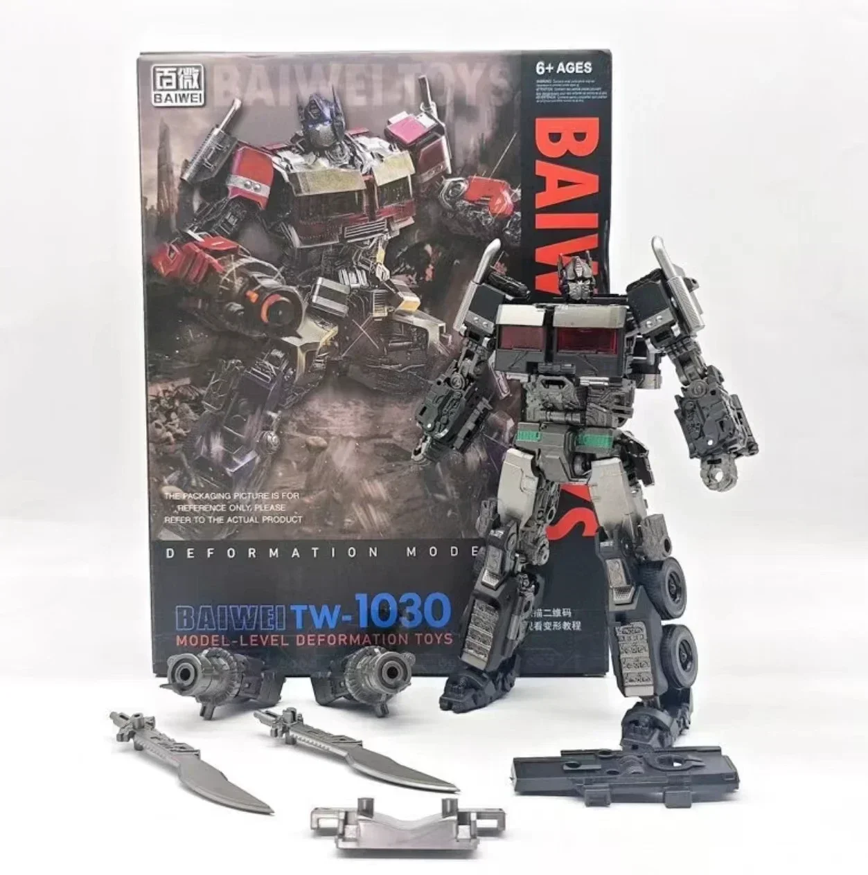 BAIWEI TW1030 التحول TW-1030 OP قائد صعود الوحوش فيلم 7 KO SS102 SS-102 عمل الشكل ألعاب روبوتية