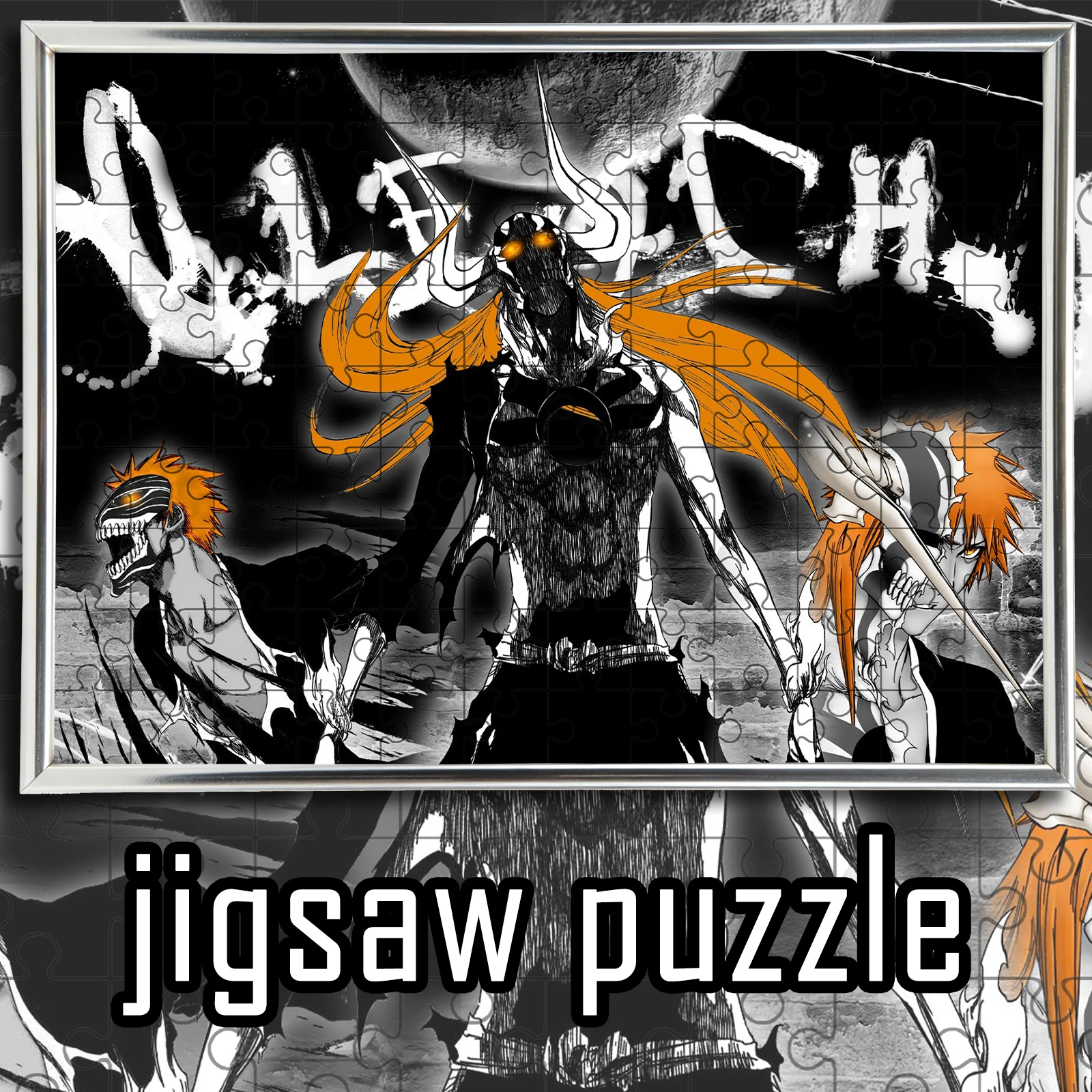 

BLEACH Ulquiorra Cifer theme Jigsaw 108/200/300/500/1000pcs wooden floor game puzzle,home decoration,gift