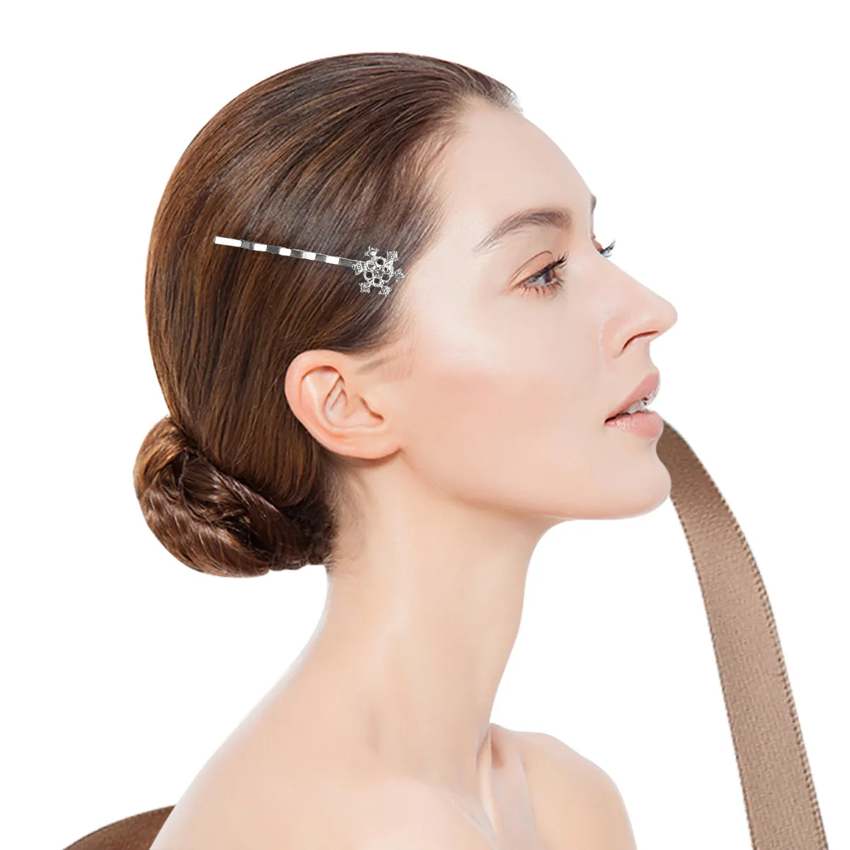 

Набор из 12 заколок для волос в форме снежинок, из сплава, элегантные зимние заколки-невидимки, свадебные заколки для вечеринок, свадеб и повседневного использования