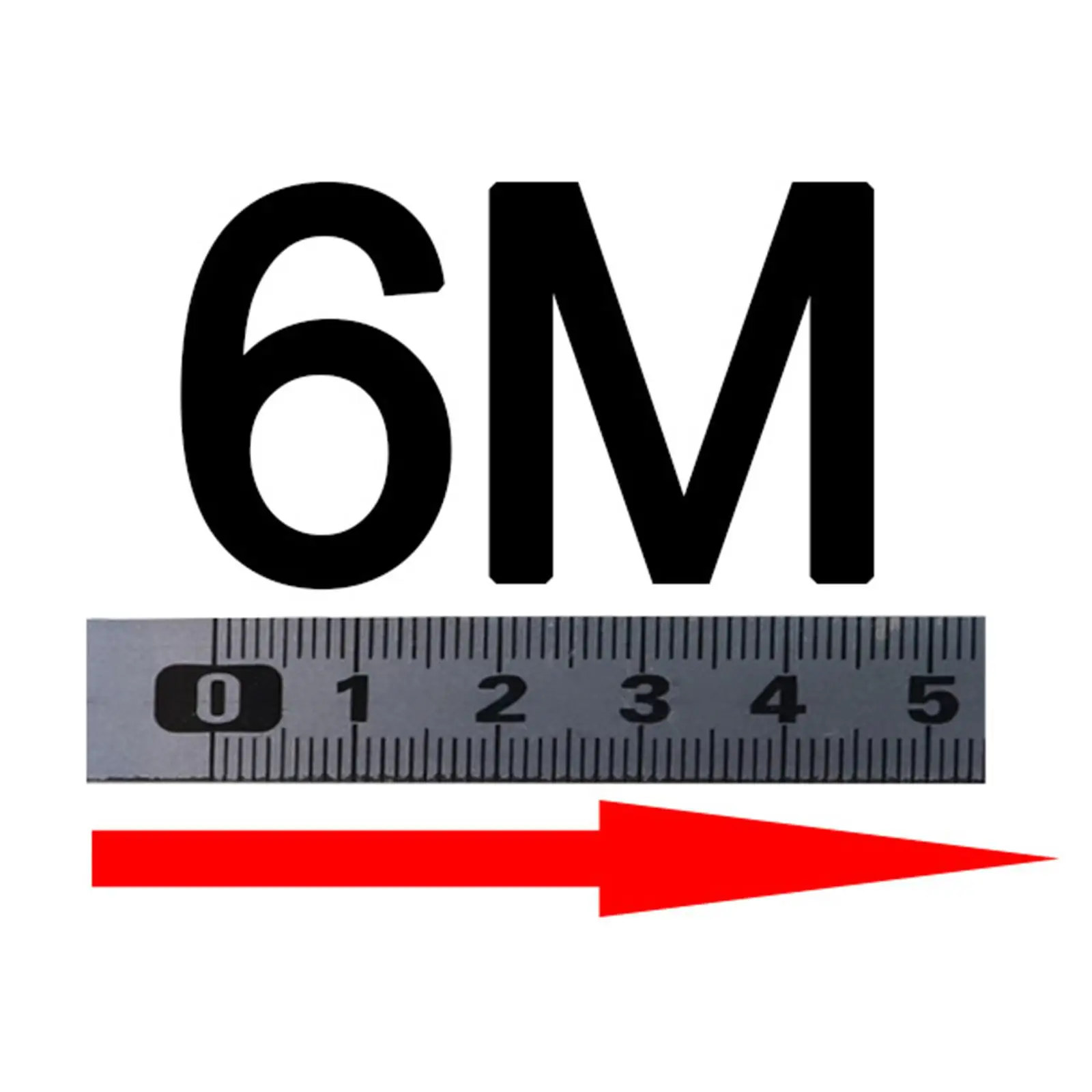 Sticky Backed Tape Measure Steel Ruler Self Adhesive Scale for Miter Saw Workbench Table