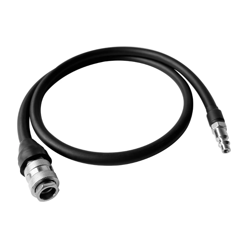 Tire Air Inflator Hose Extension Hose Adapter Air Chuck Twist-on Lock Connection