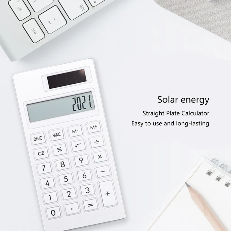 12Bit Desk Calculator Students Calculators Thin Easy to Carry and Use