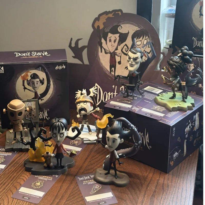 Firelink Dont Starve Collection Figures Vol 1 Mini Figura de Anime Versão Confirmada Brinquedos Cápsula Cashapon Colecionáveis Presente