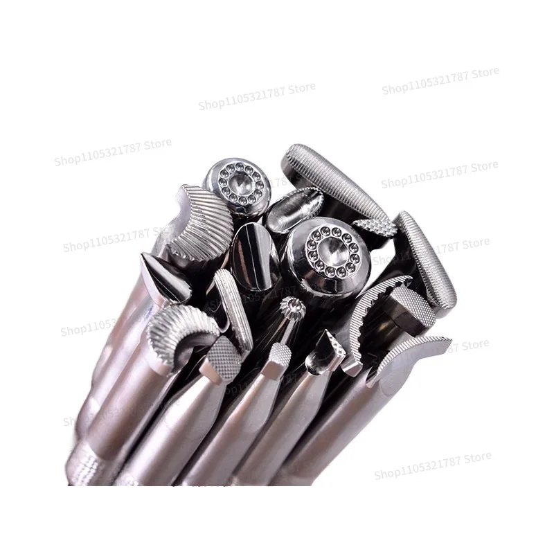 

For Handmade DIY Leather Carving Tool Fine Carving MT Printing Set
