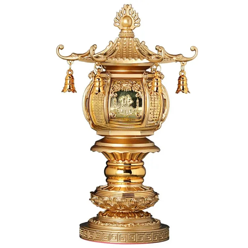 Y1 Household Buddha lamps attract wealth and treasure, and plug in electric luminous objects in front of the Buddha
