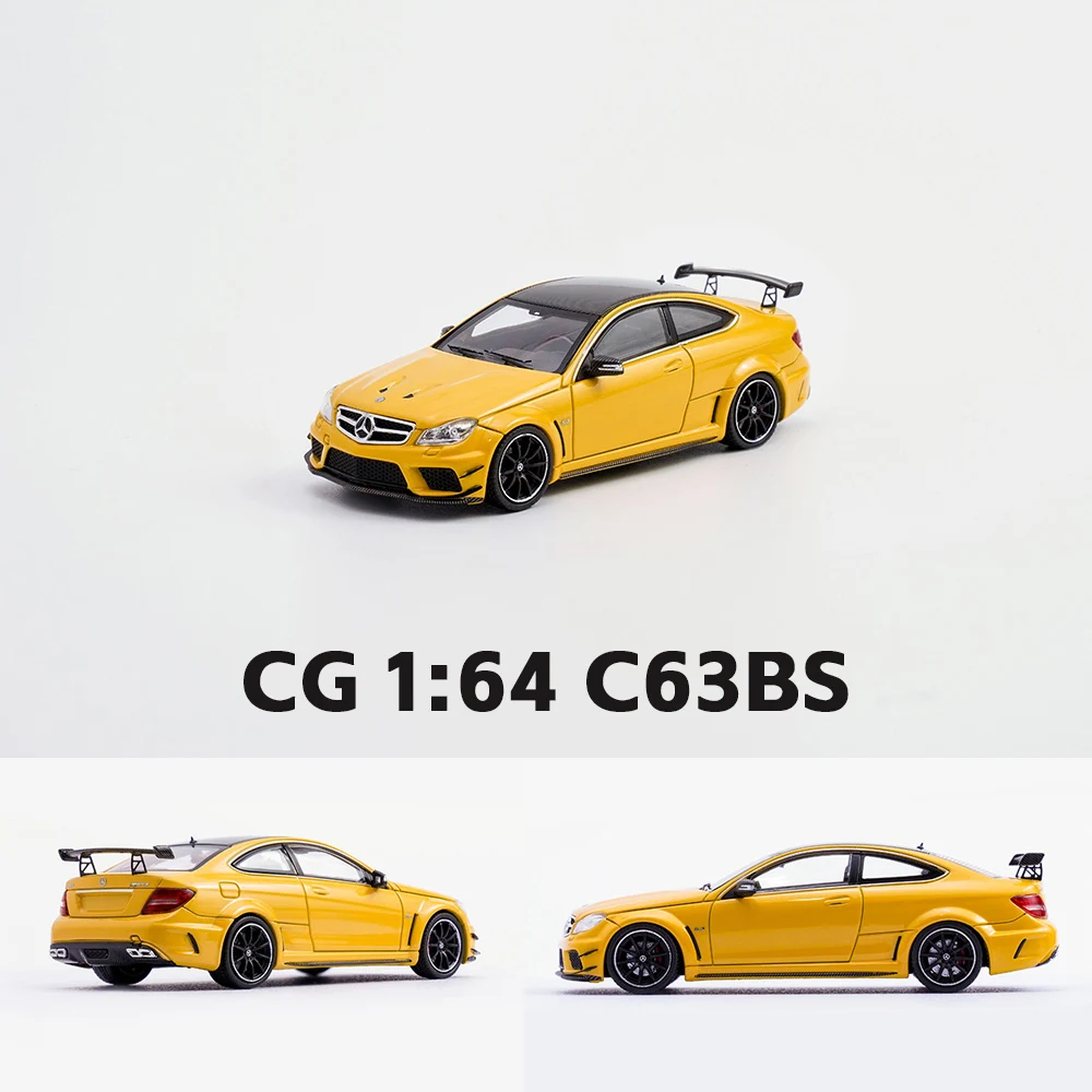 

Classic Garage 1/64 C63 BS Black Series Alloy Diecast Model Car , Sports Coupe Miniature Collectible Gift