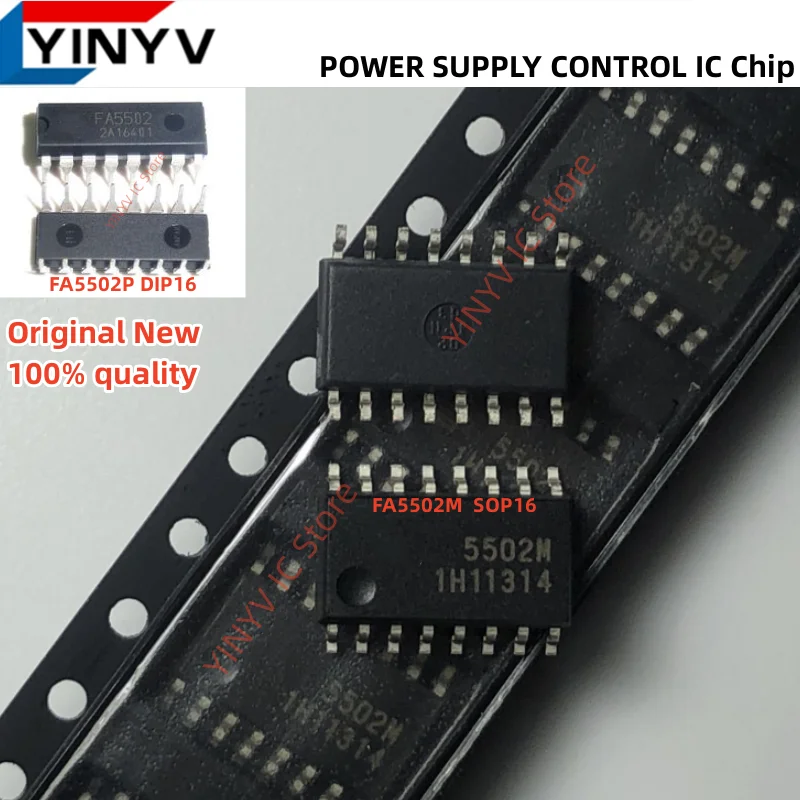 10PCS FA5502M-H1-TE1 5502M FA5502M SOP16 FA5502P-A2 FA5502P FA5502 DIP16  5502 POWER SUPPLY CONTROL IC Chip New 100% quality