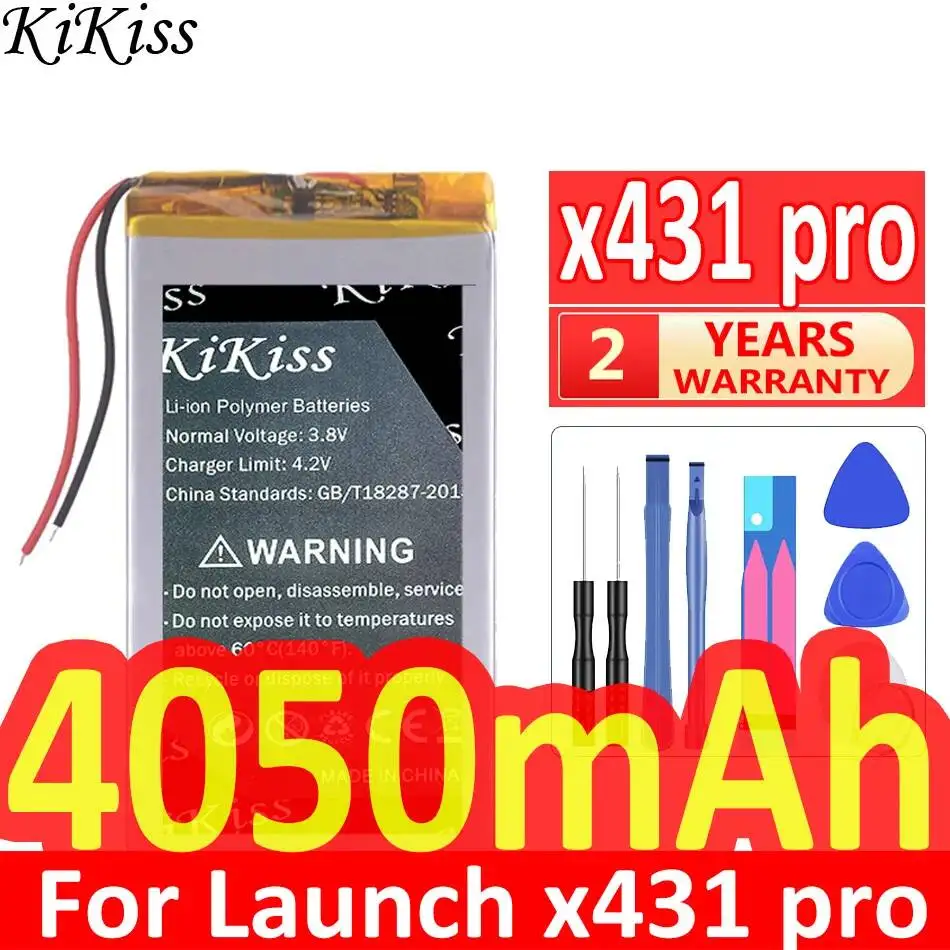 Reliable Replacement 4050mAh Diagnostic Tool Battery For Launch X-431 X431 Pro