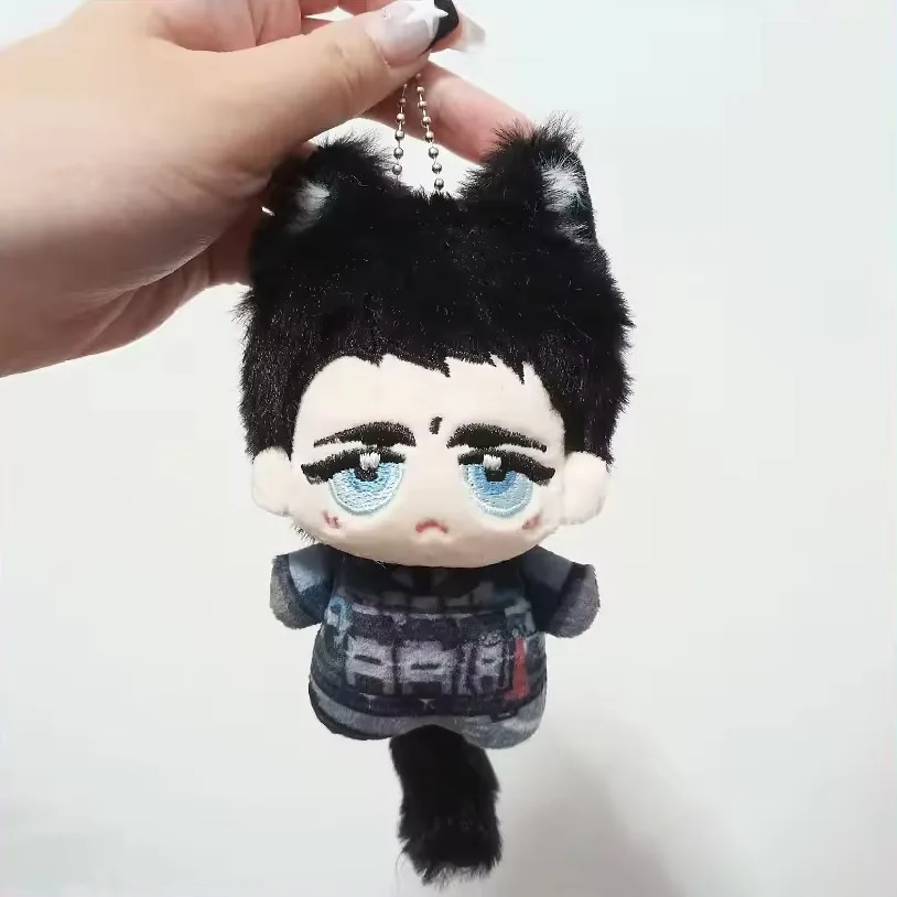 10CM 게임 콜 오브 듀티 키건 코스프레 플러시 인형 존 코튼 인형 귀여운 플러시 펜던트 키체인 백팩 장식 크리스마스 선물