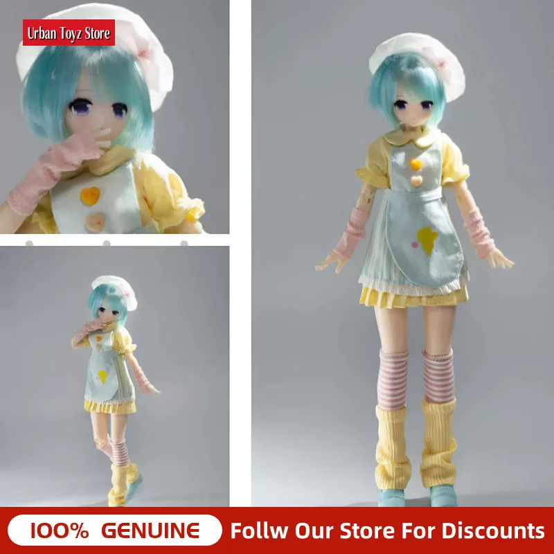 Genuine Girls' Return Home Club Straight Bangs V2 Hair 1/6 Fashion BJD Movable Figure Desk Deco Collectible Gifts For Adult Fans