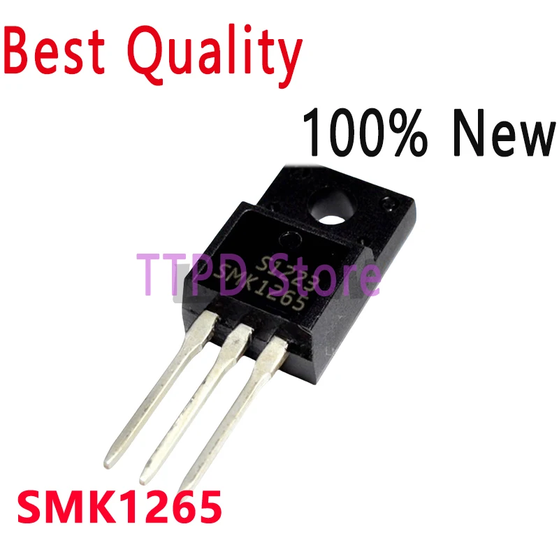 5-10/PCS New Original SMK1265 TO-220F 650V 12A Field Effect Tube In Stock