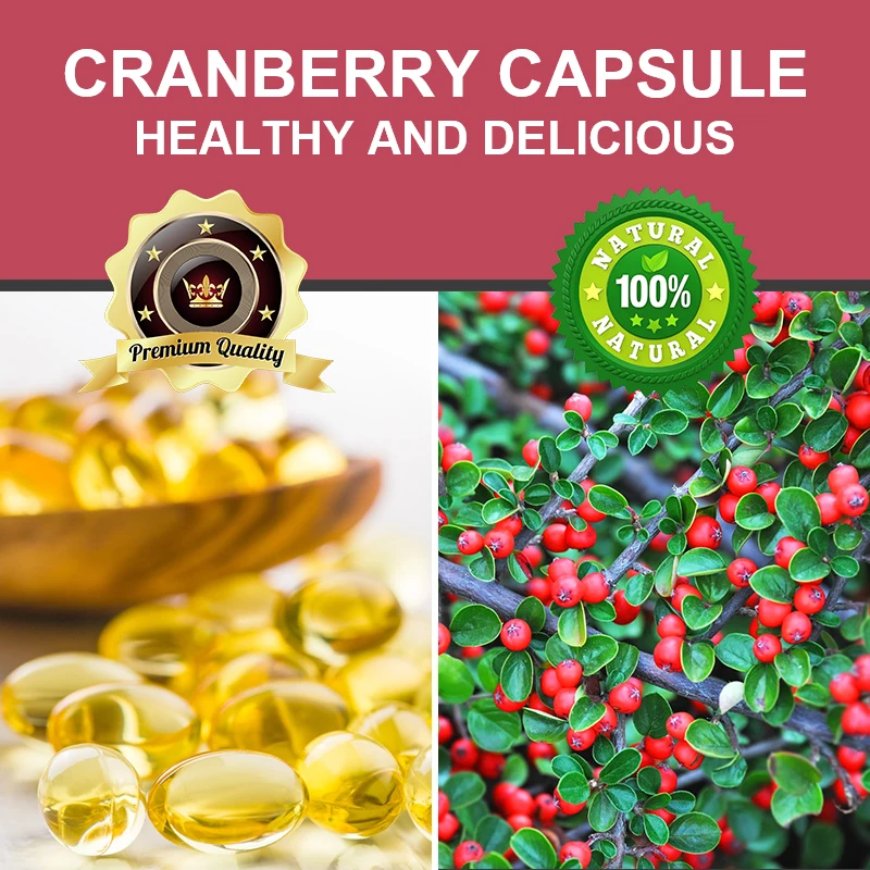 GPGP Greenpeople Natural Cranberry Capsule diuresis Urinary System/Bladder Dietary Supplement