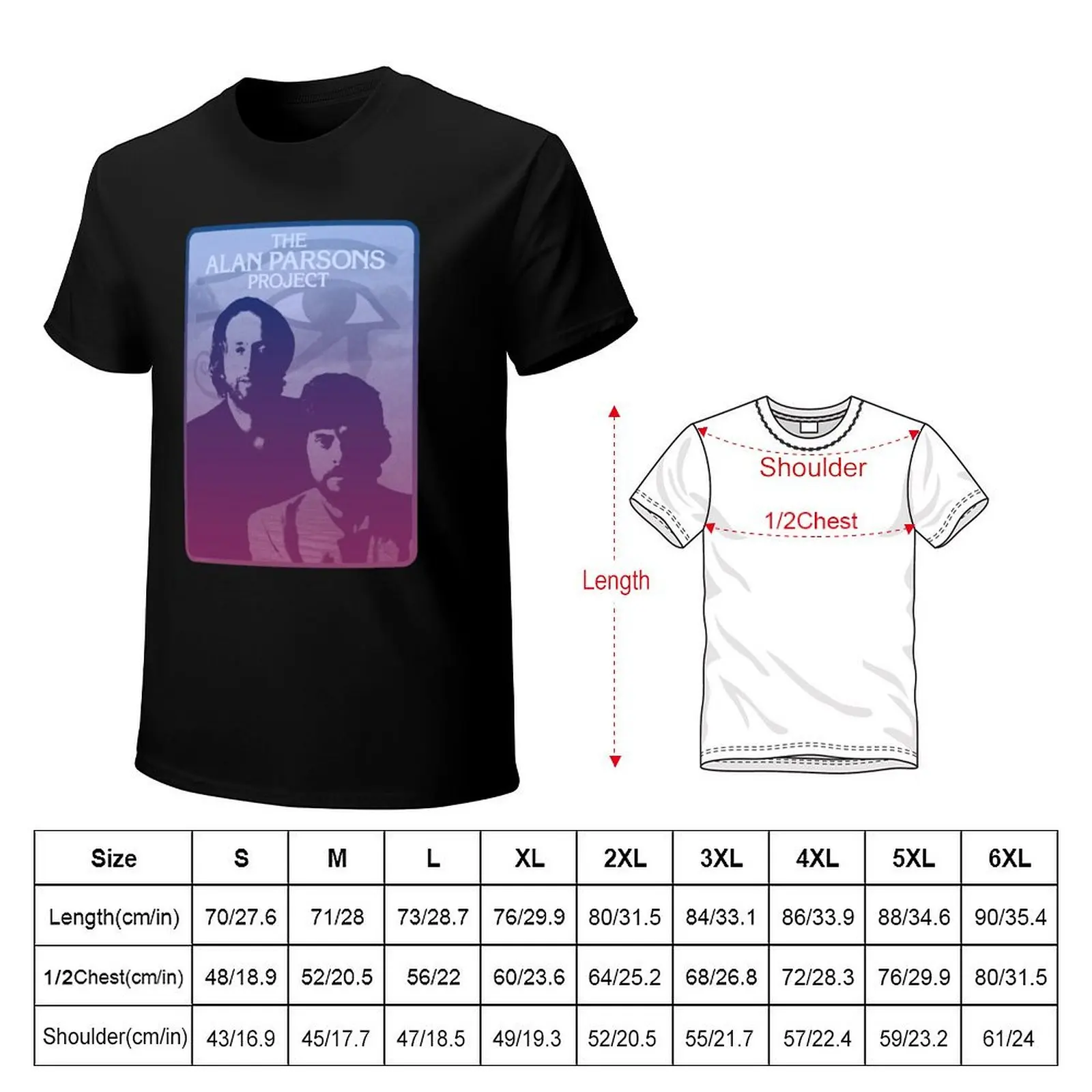The Alan Parsons Project T-Shirt Plus Size Gym Sports T-Shirt