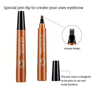 Liquid Eyebrow Pencils Waterproof Microblade Brow Makeup Pen, Long Lasting Cosmetic, 4 Point 12 Main Sales Eyeshadow of Eyebrow - №5