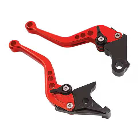 1 Pair Red Brake Clutch Lever Handle Fit For Honda CBR1000RR Fireblade CB1000R