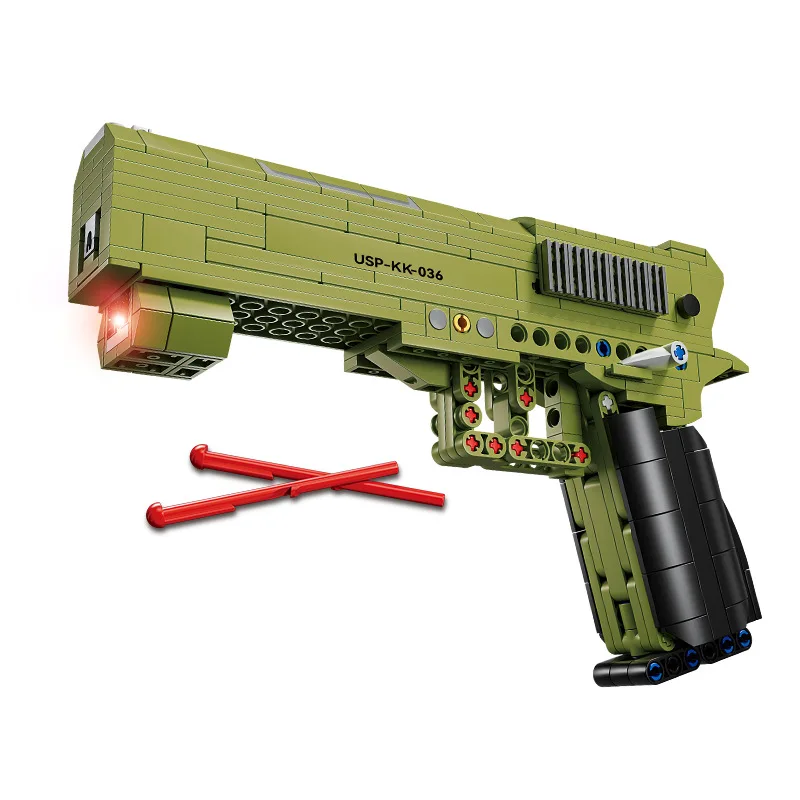 Schusswaffen-Bausteinfiguren, Modelle, Zusammenbausteine für Kinder, Spielzeug und Geschenke für Jungen