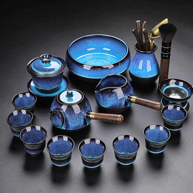 Tea Cup Jianzhan Kung Fu Tea Set Suit