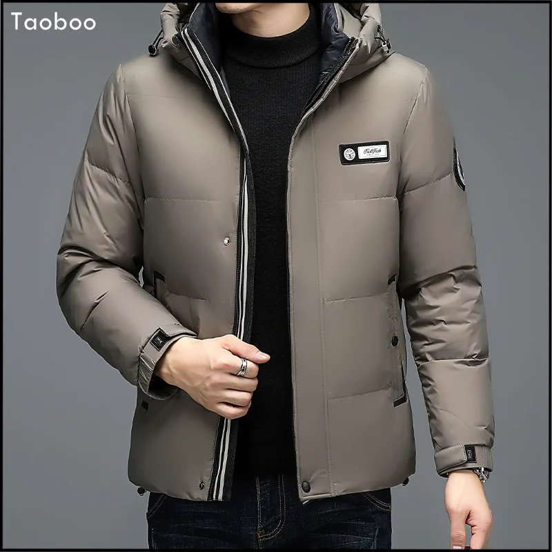 2022 novo inverno jaquetas para homens estilo esportivo canadá frouxo parkas grosso quente acolchoado masculino casaco de inverno outono para baixo