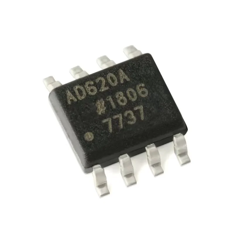 AD620ARZ AD620 SOP8-Montage (SMD) Instrumentenverstärker-IC, brandneu, original, authentisch, auf Lager AD620A