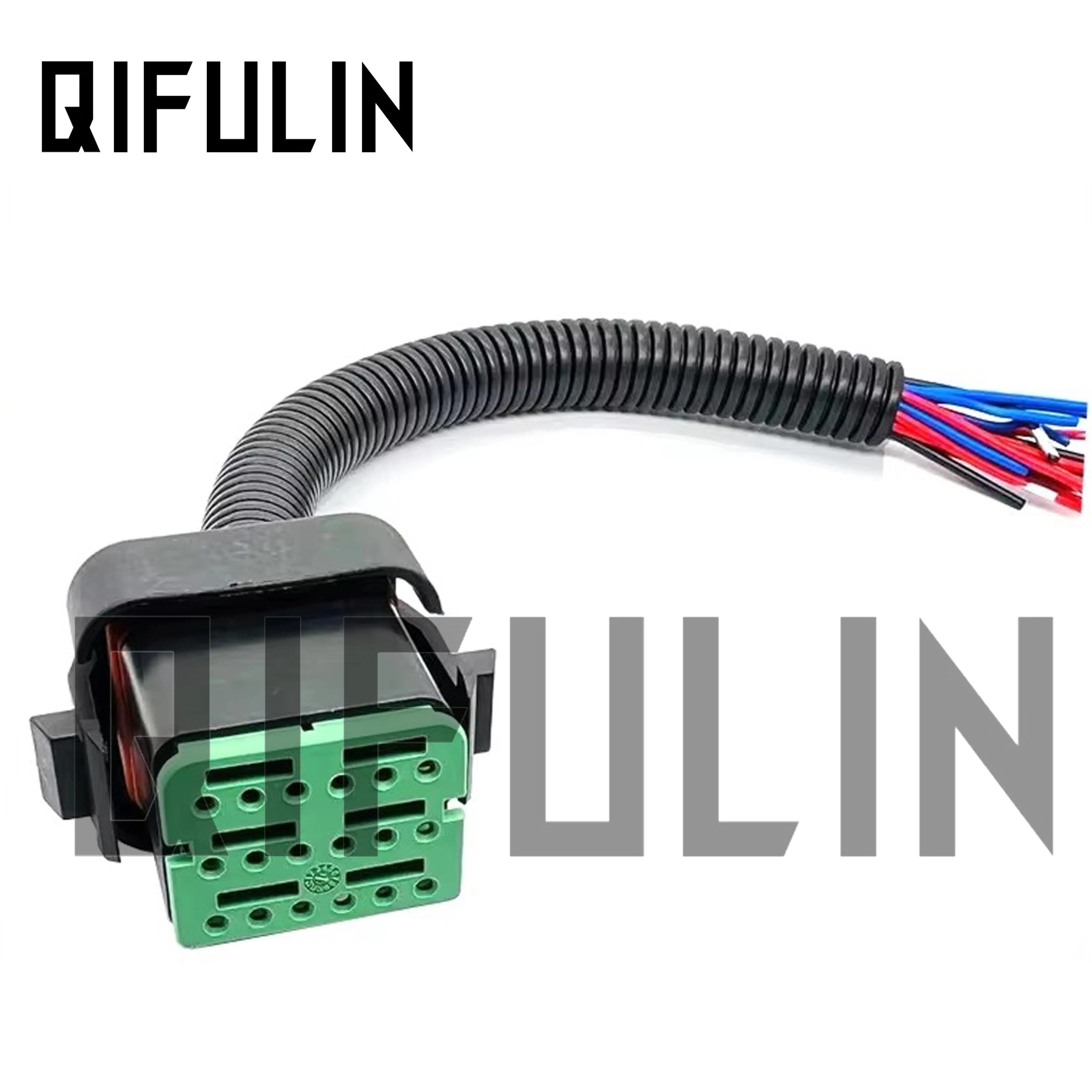 

1/5 Sets 18 Pin DTV06-18SB Waterproof Connector For Carter Excavator Engine Fuel Injector Plug DTV02-18PB