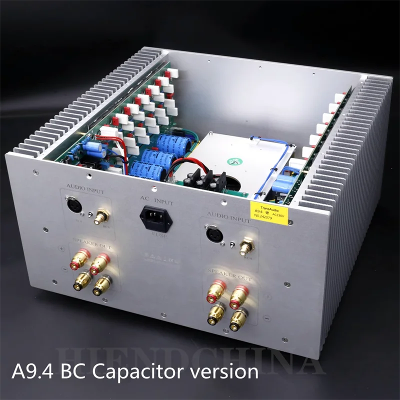 CHS-01 Clone A9.4 HIFI Dual Channel Class a Flagship Power Amplifier Output Power 100W/8 Ω 200W/4 Ω SNR 121.4dB