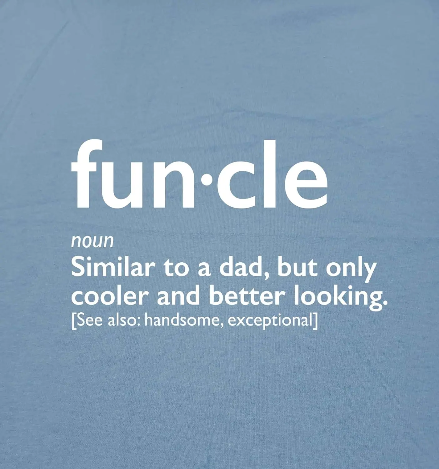 Mens Funcle Gift for Uncle Graphic Novelty Funny T Shirt