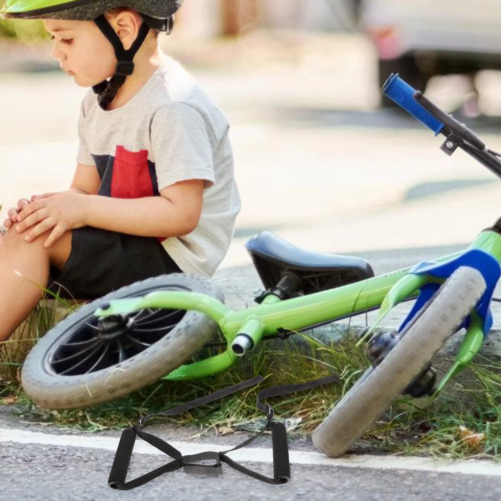 

Изысканное качество изготовления Детское сиденье Дизайн Подходит для различных велосипедов Складной ремень Педаль Портативный Практичный