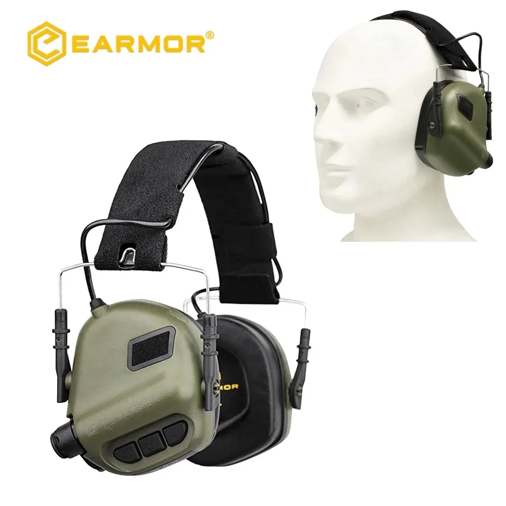 OPSMEN EARMOR Tactical Headset MOD3 Noise Canceling Hunting Shooting Earmuffs Hearing Protection Sound Amplification Headset