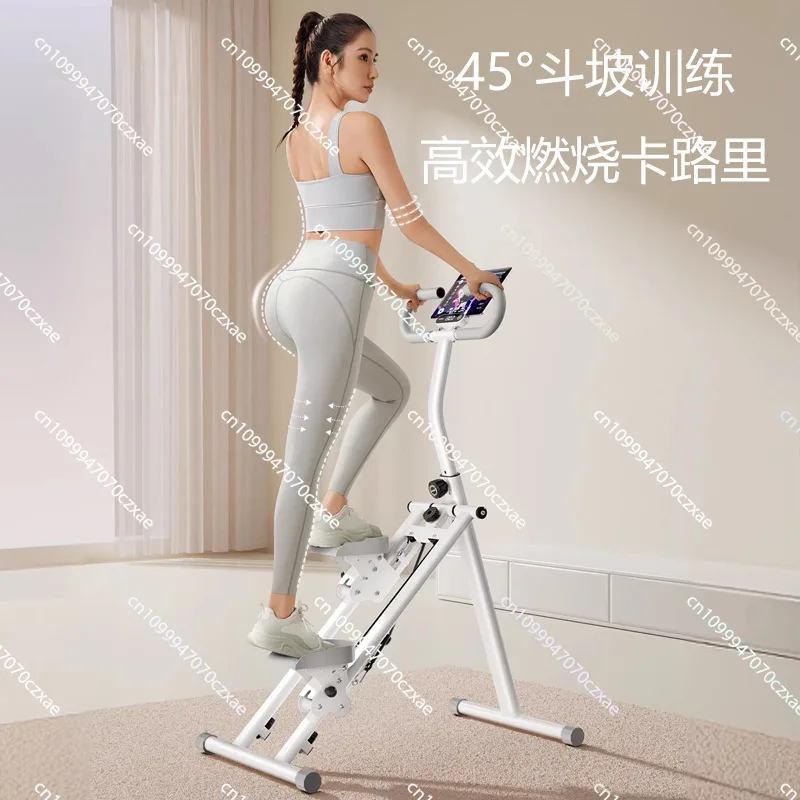 

Stair Machine, Mountaineering Stepper, Multifunctional Foldable, Indoor Fitness Equipment