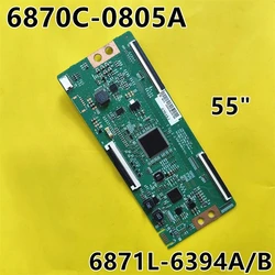 Placa lógica T-CON 6870C-0805A, 6871L-6394B 6394A, adecuada para ONN 100012586 PHILIPS 55PUS7956/12 55GDU7500B TX-55HXW584 55HX585B