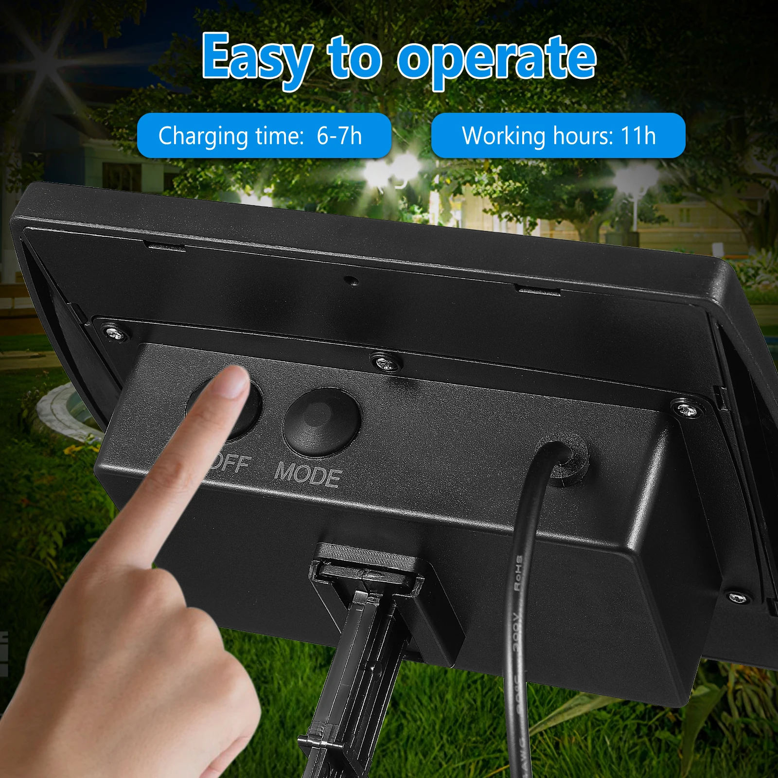 

Solar Powered Underwater Lights 6V 2W IP68 Submersible LED Pond Fountain Lighting for Pool Garden Outdoor Decor Landscape Solar