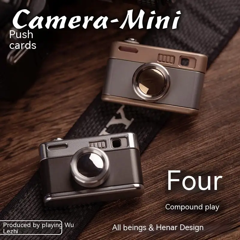 Wanwu EDC Mini Camera, Push Card, Papa Coin Play, Sucção magnética, Adulto Mini Camera por Wanwu