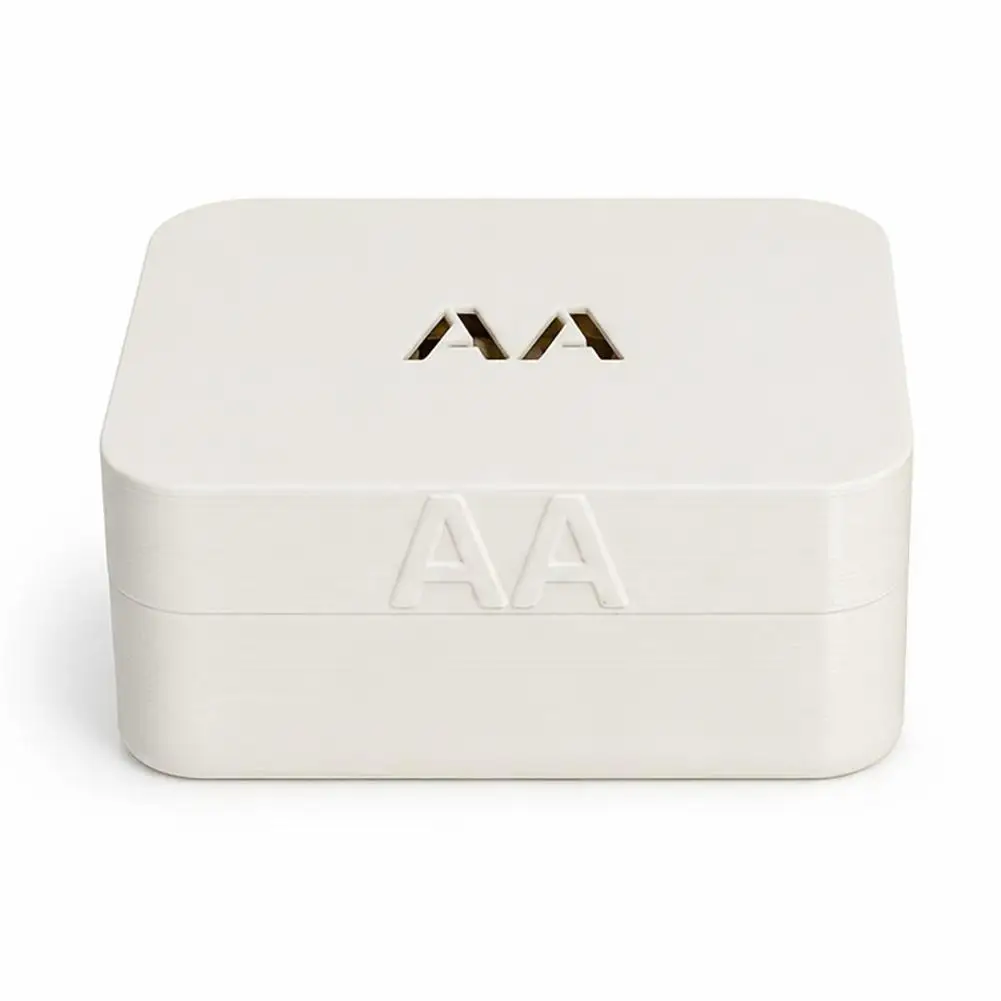 27-Fach-Aufbewahrungsbox für AA- und AAA-Batterien, Wabenförmiger Batterie-Organizer, Tragbarer Staubdichter Behälter mit Schutzdeckel – Detail 3