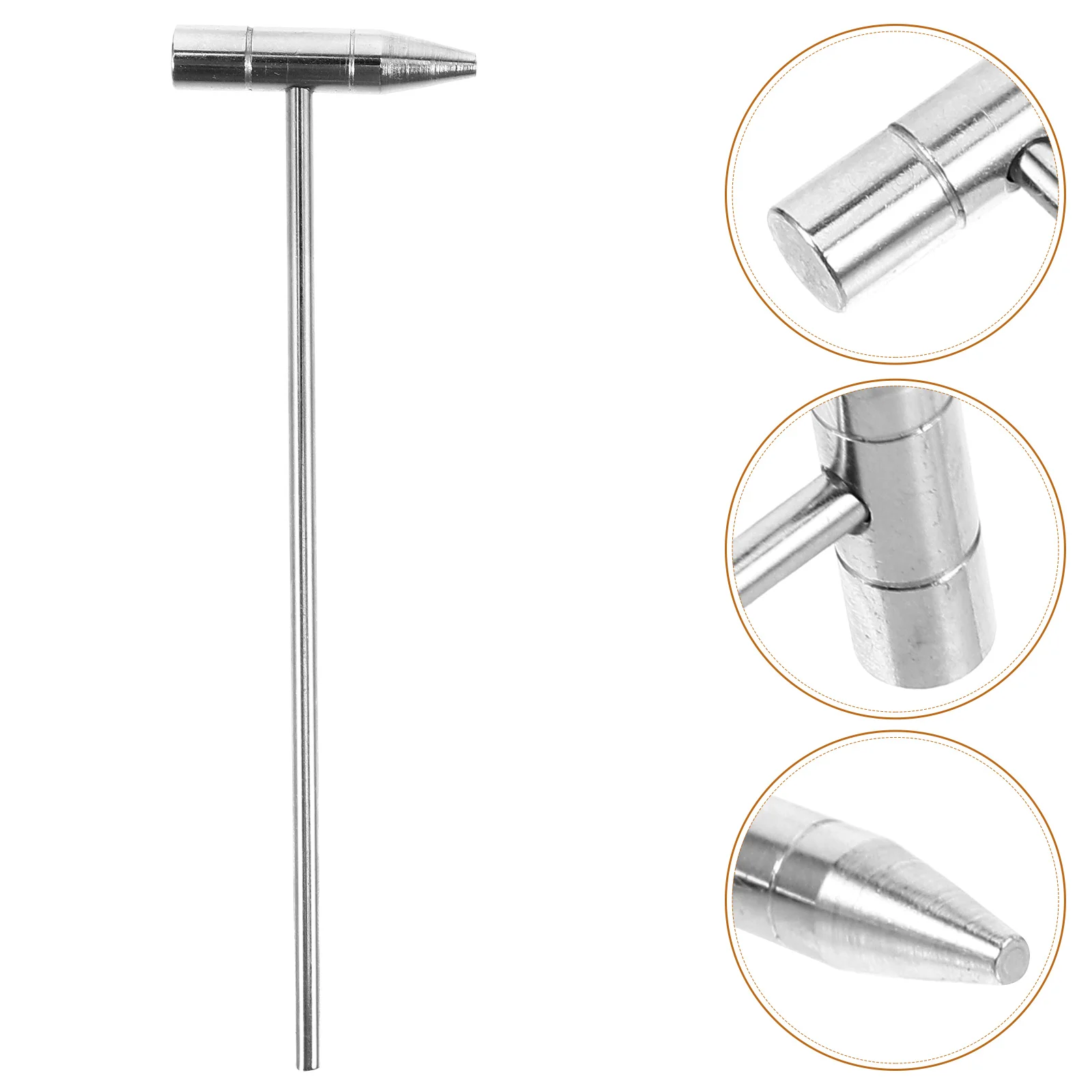 

Mini 132mm Metal Hammer for Kalimba Tuning Thumb Piano Instrument Accessories Percussion Sound Maintenance Tool Mini Hammers