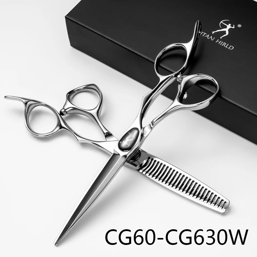 

titan professional barber scissors hairdressing scissors cutting thinning shear hair tool vg10 steel 6/6.5inch