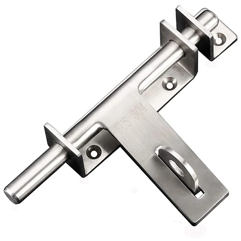 

Stainless Steel Bolt 304 Heavy-Duty Left And Right Bolts Sliding Bolt Door Lock Latch