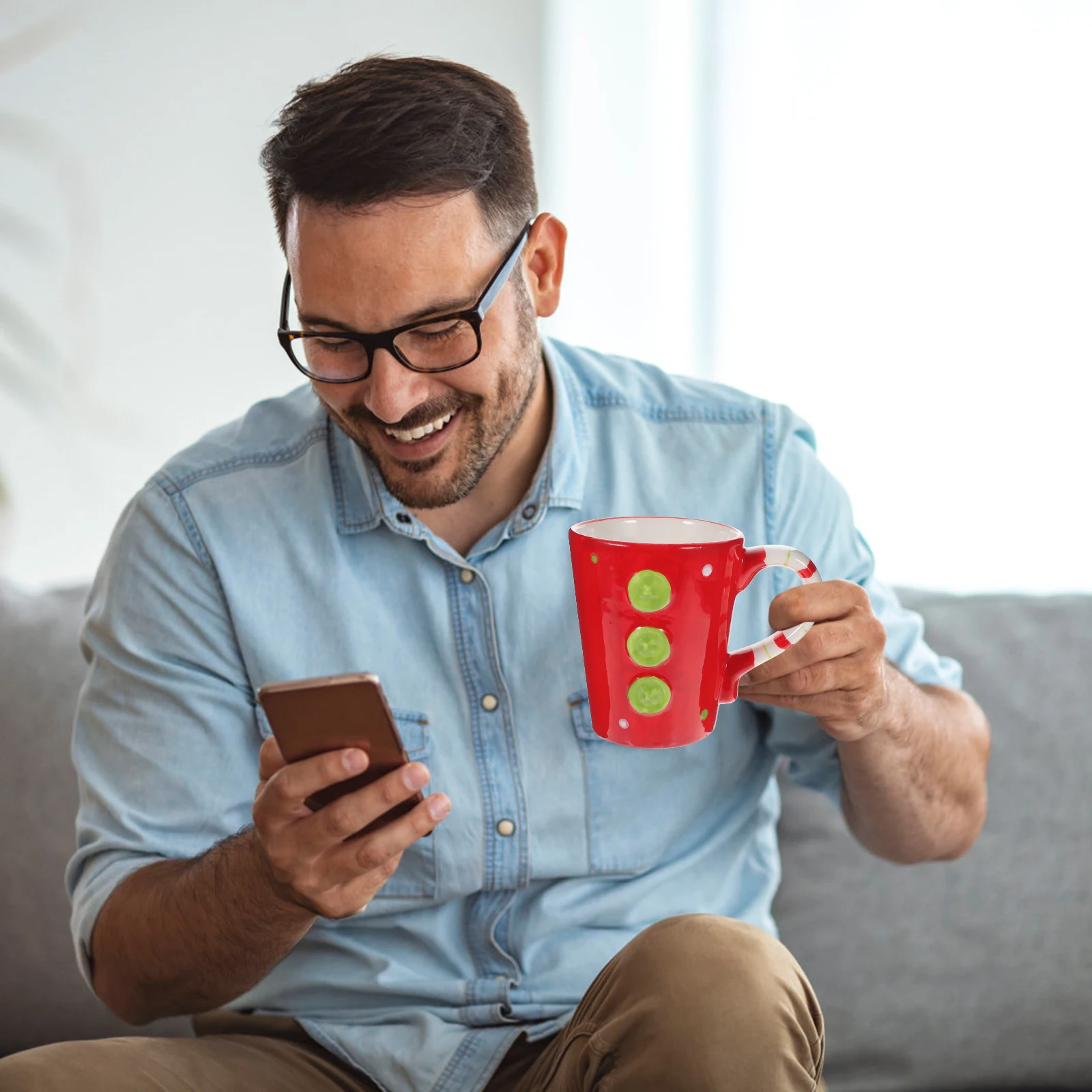 

Рождественский бокал для вина Бокал Санта-Клауса Цветная окрашенная чашка Легко чистится Рождественский подарок Бокал для вина Бокал Санта-Клауса