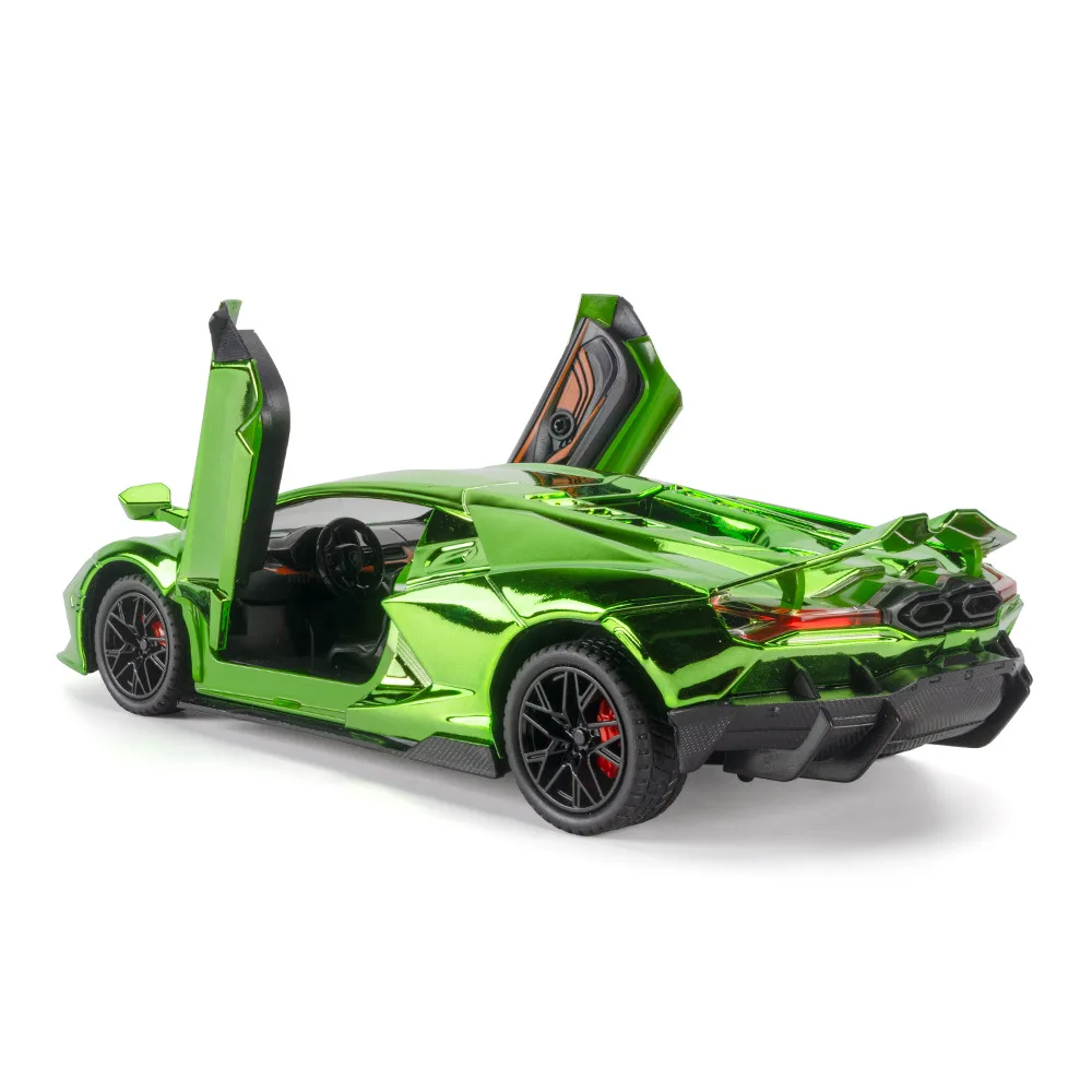 Simulatie 1:24 Daniel spray plating versie legering sportwagen model ornament speelgoed groothandel levering