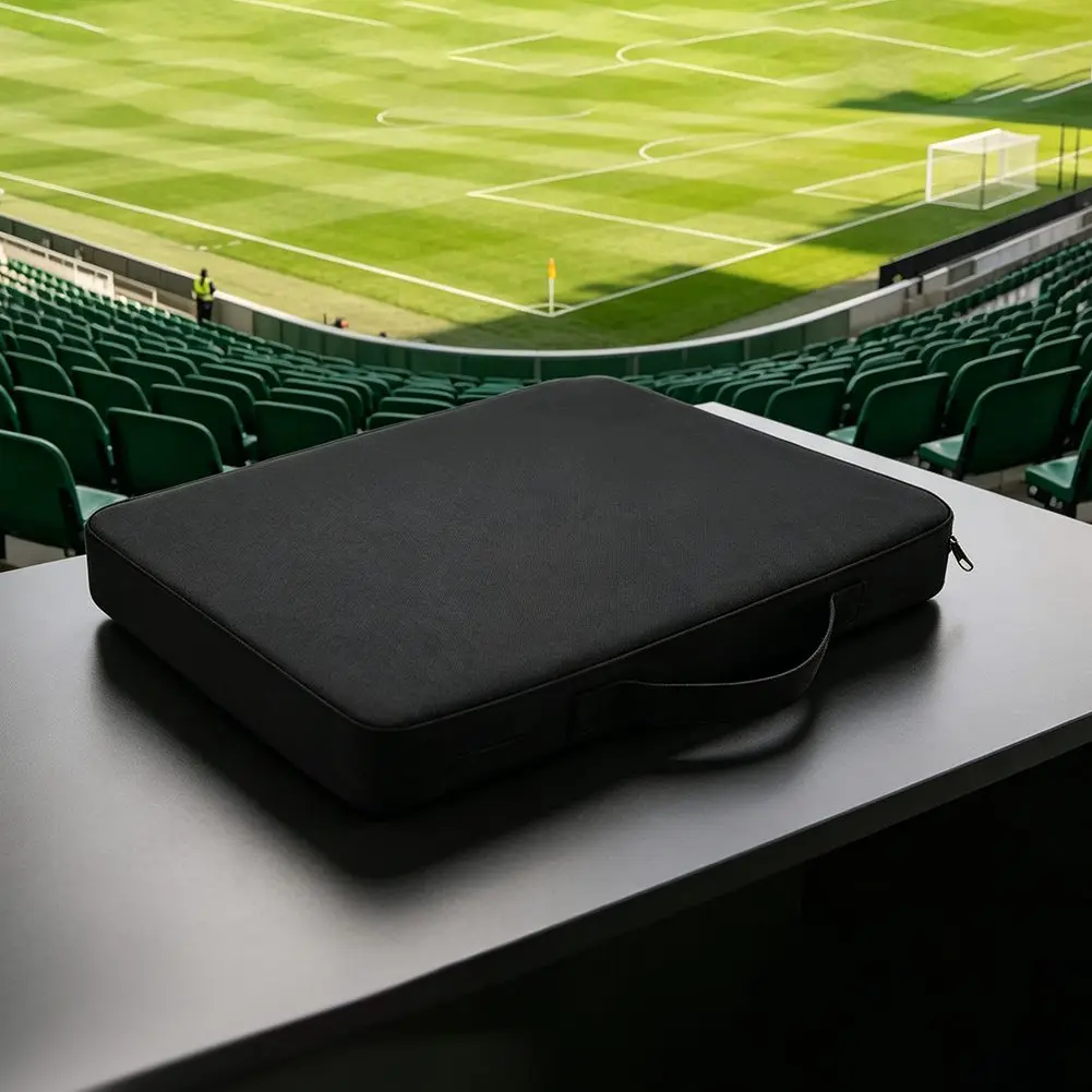 

Sports Event Pad Stadium Seat Mat For Long Duration Events 5cm Supportive Thickness Secure Zipper Closure For Stadium Bleachers