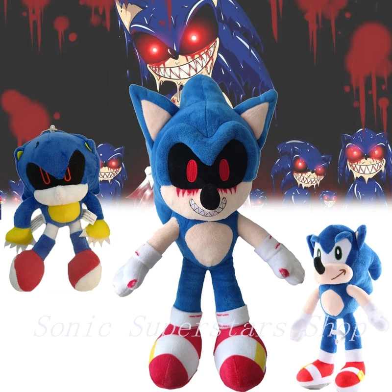NEW 28CM Super Sonic Plush Toy The Hedgehog Amy Rose Knuckles Tails Cute Cartoon Soft Stuffed Doll Birthday Gift For Children - view 3