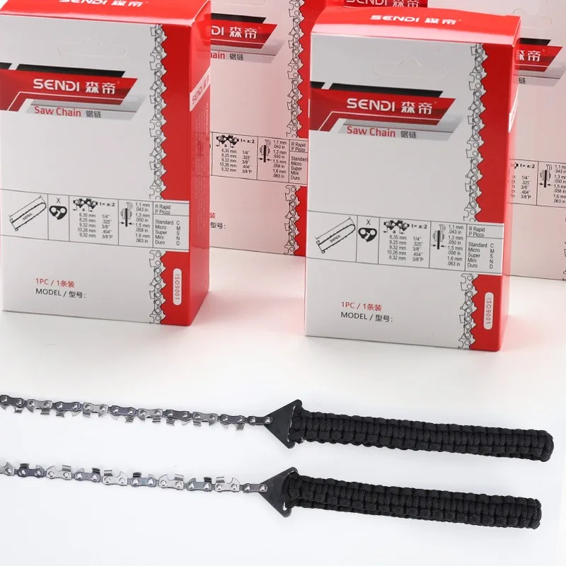 Imagem -02 - Mão Portátil Operado Chain Saw Jardim Aparar Folding Saw Ferramenta de Bolso Acampamento ao ar Livre Sobrevivência 36