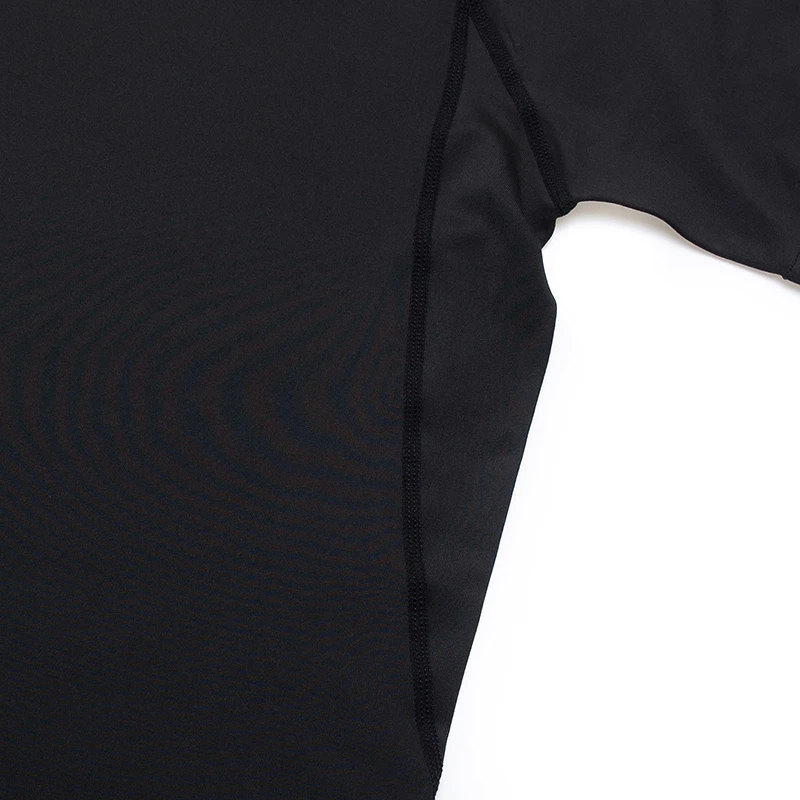 Herren-Shirt, schnell trocknendes T-Shirt, kurzärmelig, für Fitnessübungen, mit Animation bedruckt, Sportstrumpfhose, umfassende Trainingskompression – Detail 6