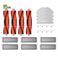A21Q -For Xiaomi 1 1S Roborock S5 S6 MAX S6 Pure Vacuum Cleaner Parts Main Brush Side Brush Washable Mop Cloth HEPA Filter