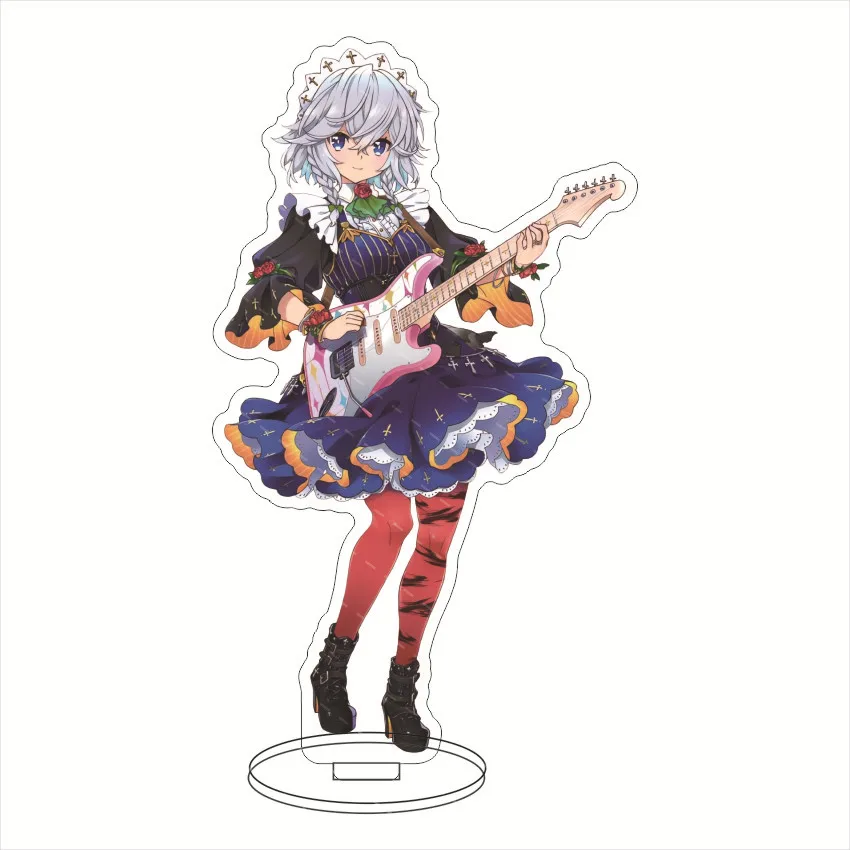 حار أنيمي توهو مشروع الاكريليك حامل لعبة Youmu Konpaku Hakurei Reimu Kirisame ماريسا الشكل تأثيري لعبة صديق الهدايا