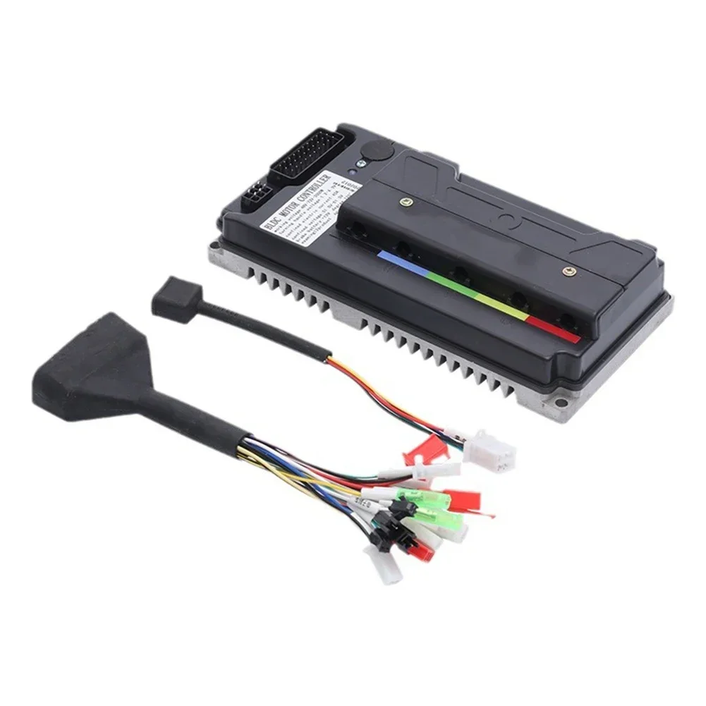 1pc Brushless DC Motor Controller 60V 72V 3000W 80A Brushless DC Motor Sine Wave Controller Electric Bicycle Components