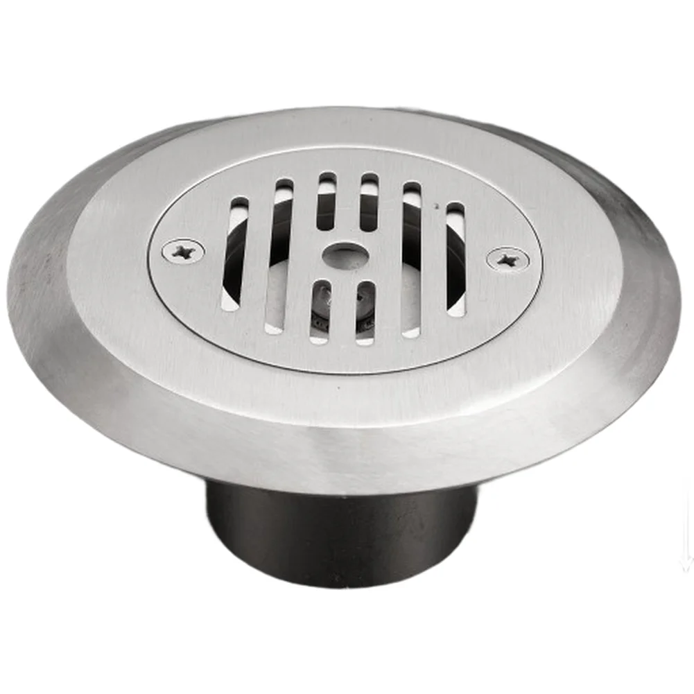 Water Drain Inlet Outlet Made of 304 Stainless Steel with Adjustable Flow Control for Pool and Outdoor Pond Installations
