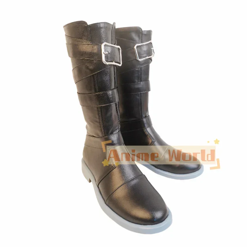 Geshu Lin 코스프레 신발 부츠, 커스텀 제작, 할로윈 카니발 크리스마스 물결