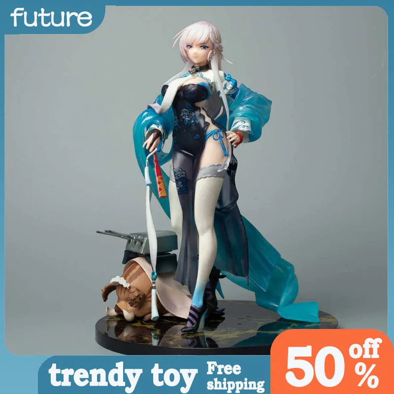 

26cm Azur Lane Beautiful Girl Figure Hms Belfast Cute Anime Collectible Model Desktop Ornaments Holiday Gifts Children Toys