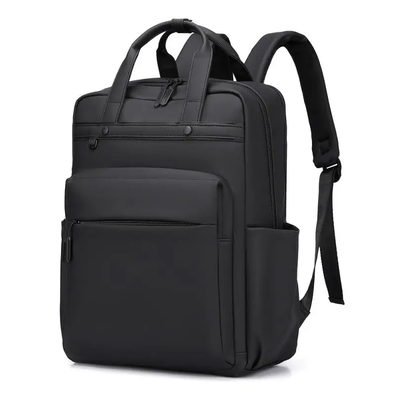 

Деловой рюкзак унисекс, большая вместительная сумка для ноутбука с несколькими отделениями, дорожный многофункциональный мужской рюкзак