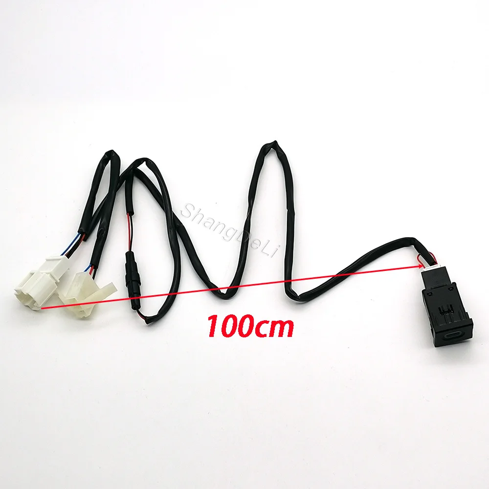 PD Typ-C QC3.0 USB Einzel-Ladebuchse mit Roter LED-Anzeige, Stromladegerät für Multivan T6 Zigarettenanzünder-Installation – Detail 3